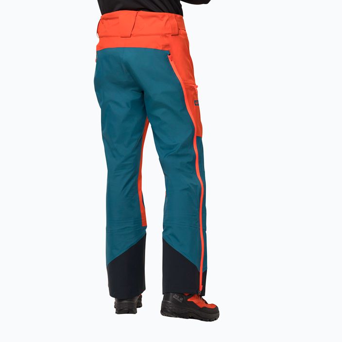 Мъжки панталони за скачане с парашут Alpspitze 3L оранжев 1115191 на Jack Wolfskin 2
