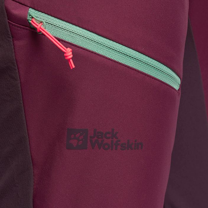 Jack Wolfskin дамски ски панталон Alpspitze розов 1507531 5