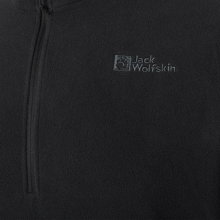 Jack Wolfskin мъжки потник Taunus HZ от полар черен 1709522_6000_002 6
