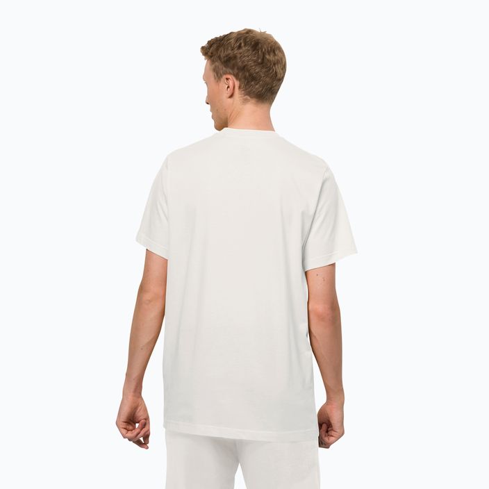 Мъжка тениска Essential на Jack Wolfskin бяла 1808382_5000 2