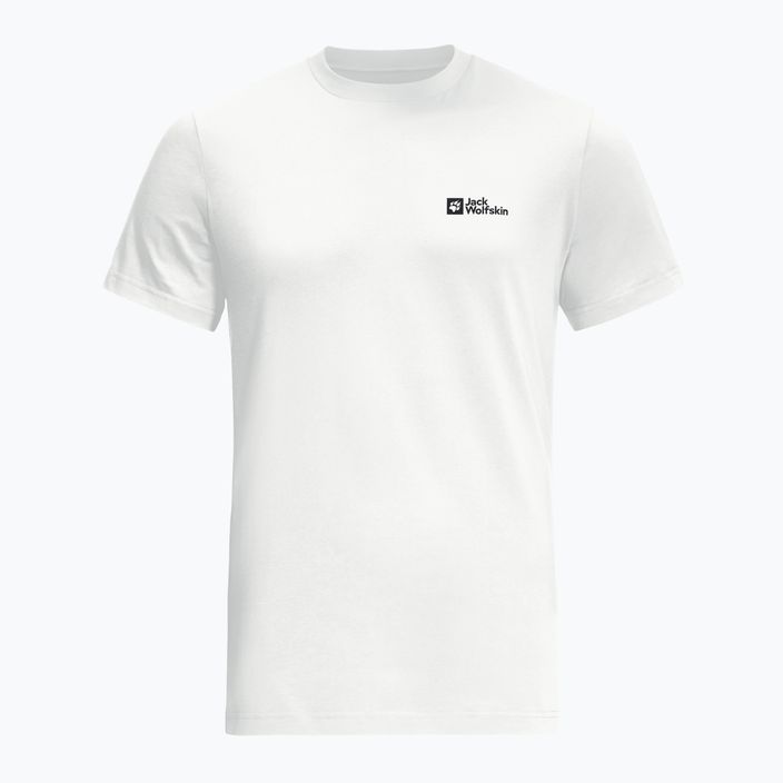 Мъжка тениска Essential на Jack Wolfskin бяла 1808382_5000 3