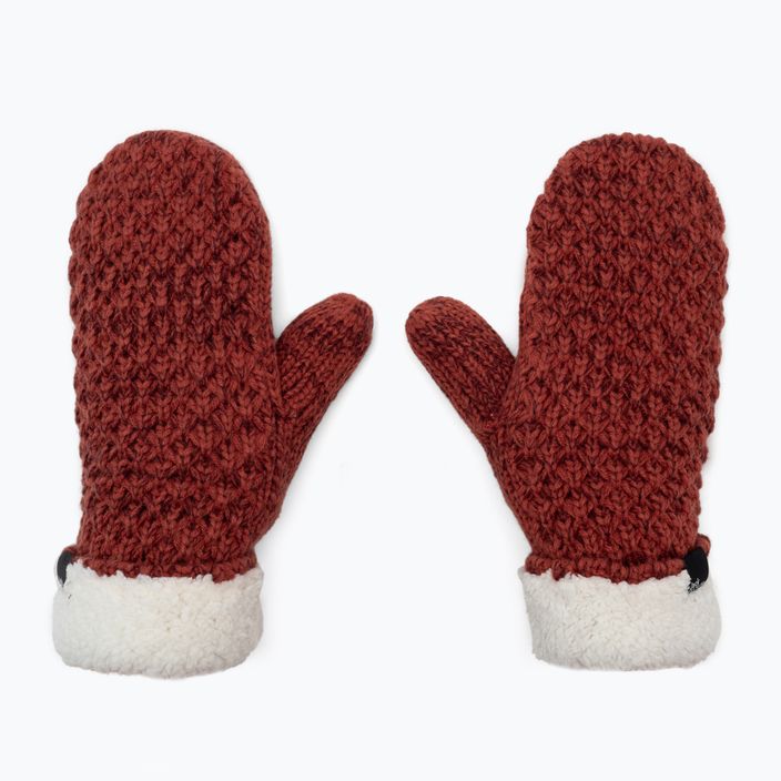 Дамски зимни ръкавици Jack Wolfskin Highloft Knit червени 1908001_3067_003 2