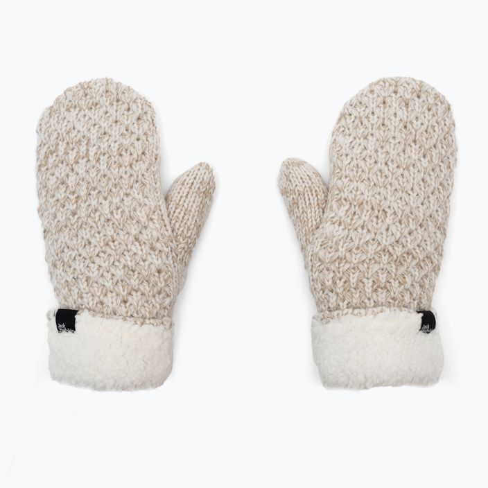 Дамски зимни ръкавици Jack Wolfskin Highloft Knit beige 1908001_5062_003 2