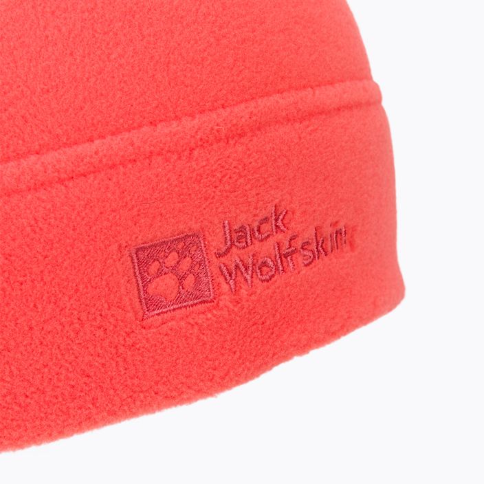 Jack Wolfskin Real Stuff оранжева зимна шапка от полар 1909852 3