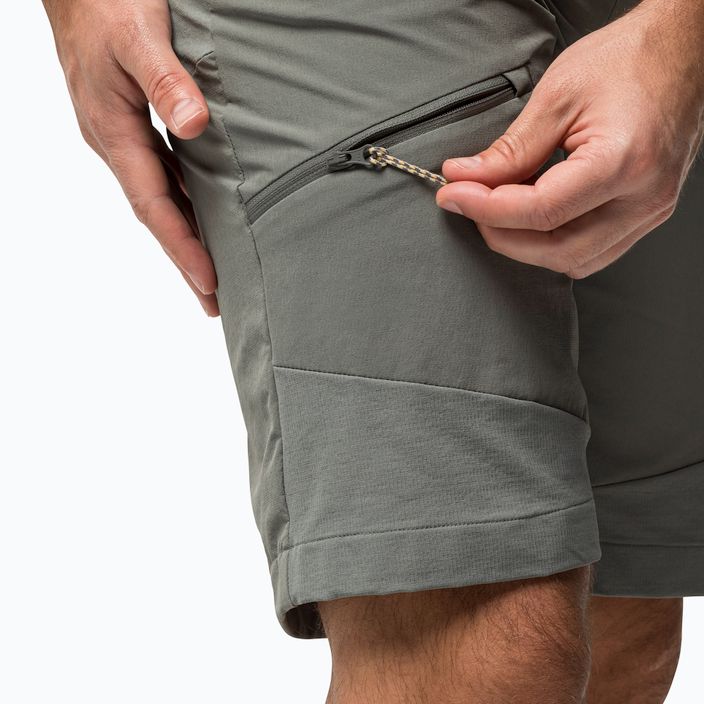 Мъжки къси панталони за трекинг Ziegspitz green 1508071_4143_048 на Jack Wolfskin 3