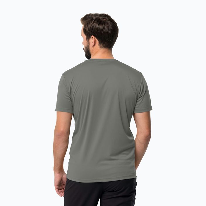 Jack Wolfskin мъжка тениска за трекинг Tech green 1807072 2