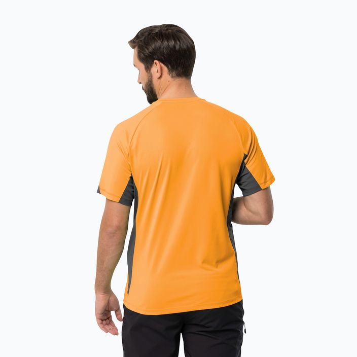 Jack Wolfskin мъжка тениска за трекинг Narrows orange 1807353 2