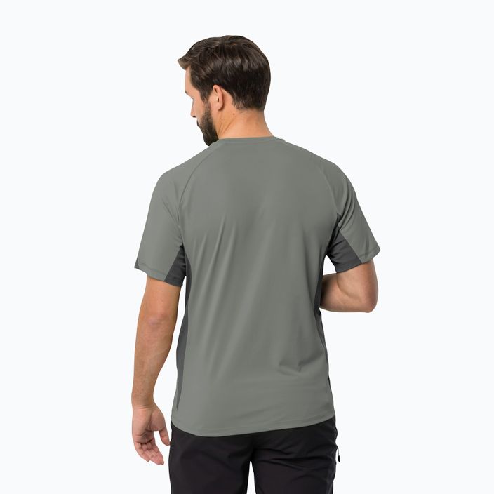 Jack Wolfskin мъжка тениска за трекинг Narrows green 1807353 2