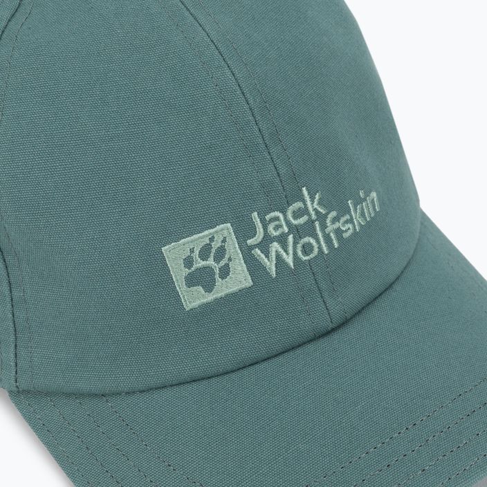 Детска бейзболна шапка Jack Wolfskin зелена 1901012 5