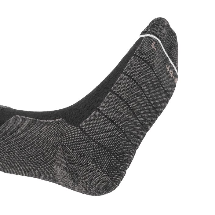 Чорапи за трекинг Jack Wolfskin Ski Merino H C черни 3