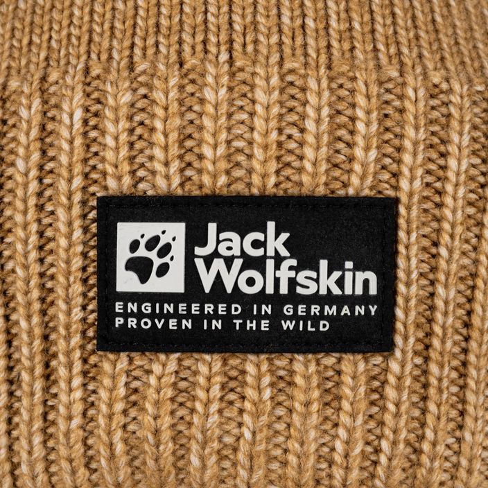 Jack Wolfskin Playn Лого Beanie зимна шапка chipmunk 4