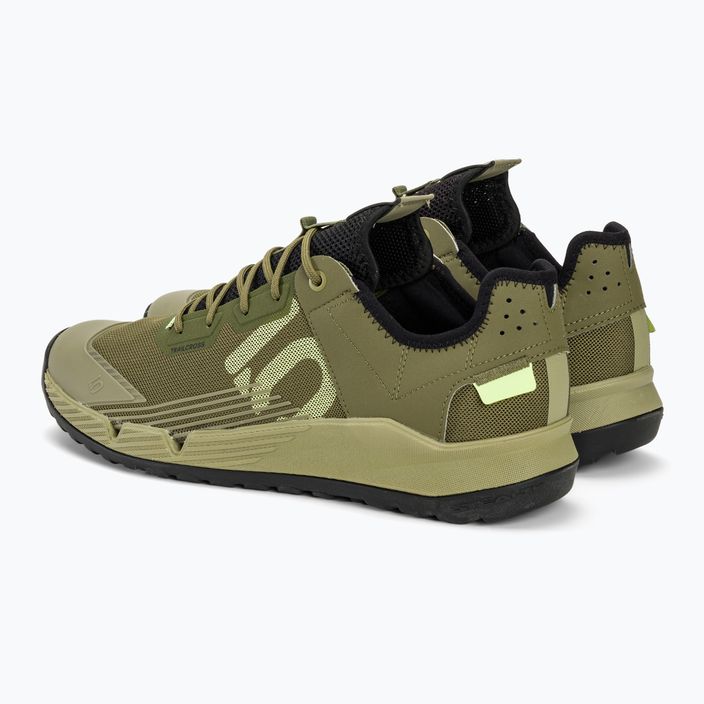 Мъжки обувки за колоездене adidas FIVE TEN Trailcross LT focus olive/pulse lime/orbit green platform 4