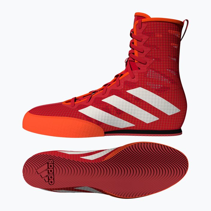 Мъжки боксови обувки adidas Box Hog 4 red GW1403 15
