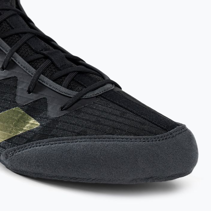Боксови обувки adidas Box Hog 4 черен-златист GZ6116 7