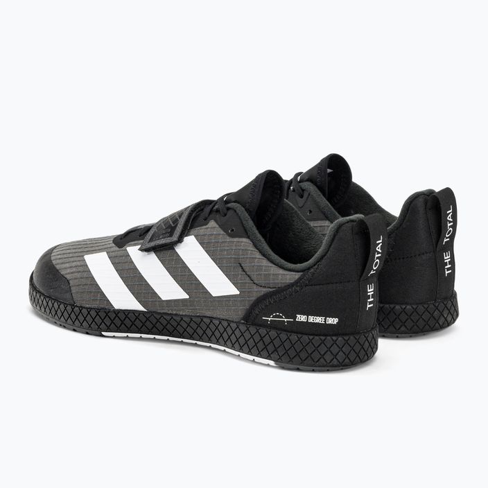 adidas The Total сиви и черни обувки за тренировка GW6354 3