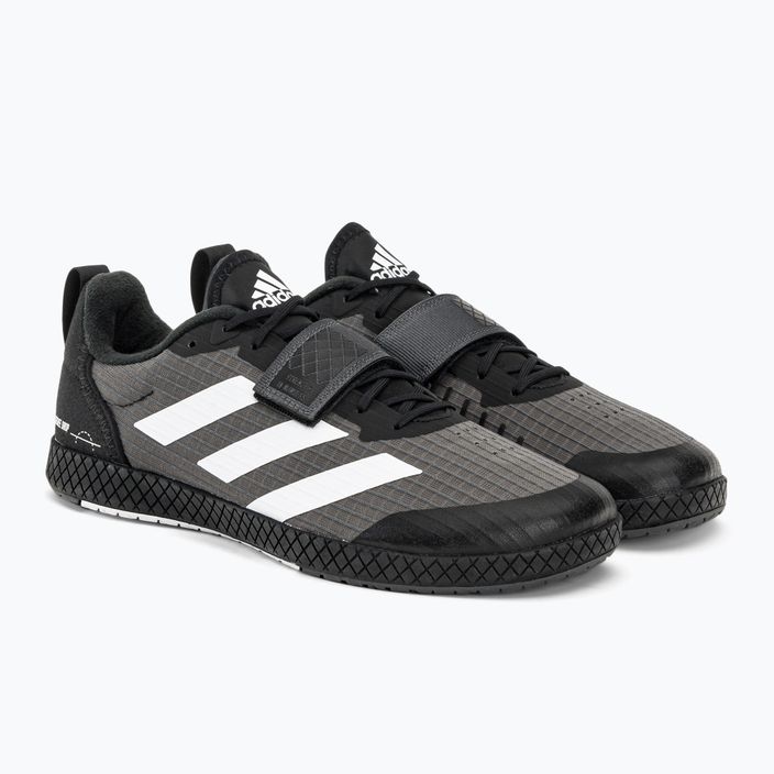 adidas The Total сиви и черни обувки за тренировка GW6354 4