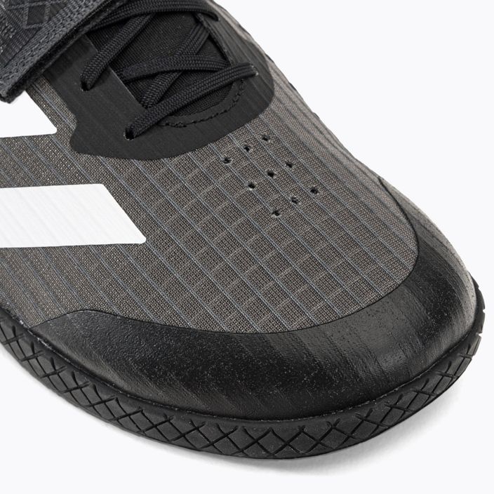 adidas The Total сиви и черни обувки за тренировка GW6354 7