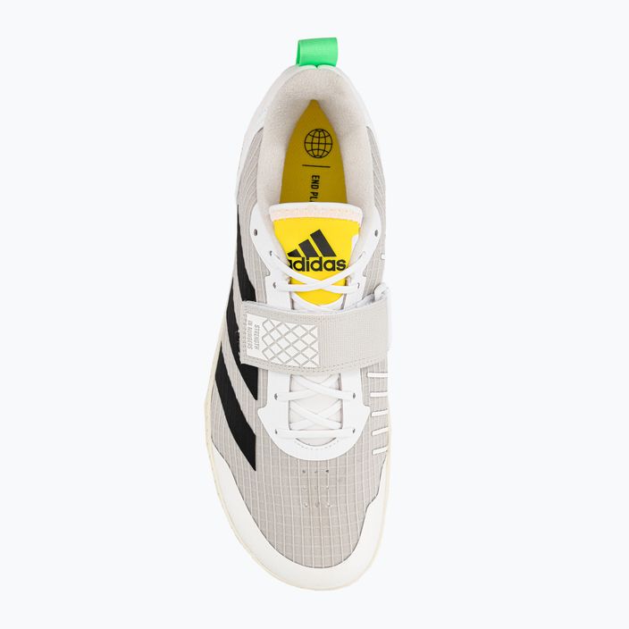 adidas The Total обувки за тренировка в бяло и сиво 6