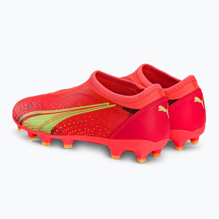 Детски футболни обувки PUMA Ultra Match LL FG/AG Jr оранжеви 106919 03 3