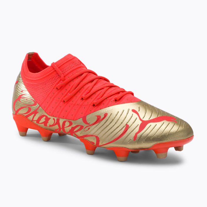 Мъжки футболни обувки PUMA Future Z 2.4 Neymar Jr. FG/AG orange/gold 107105 01
