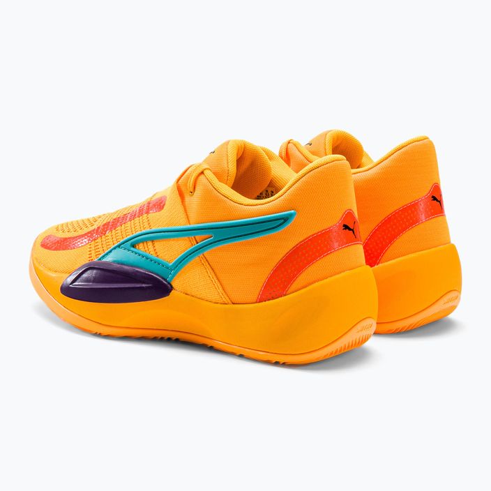 Мъжки баскетболни обувки Puma Rise Nitro orange 3