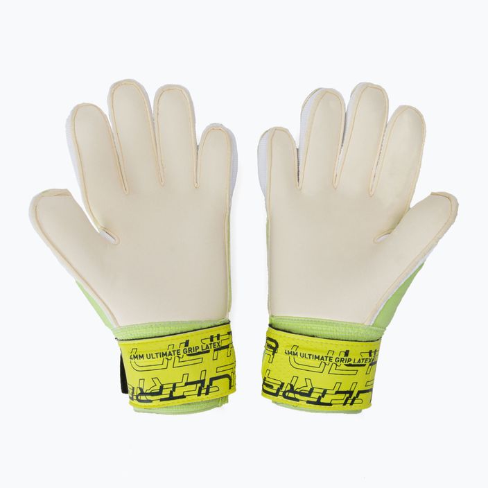 Детски вратарски ръкавици Puma Ultra Grip 2 RC черно-зелени 04181501 2