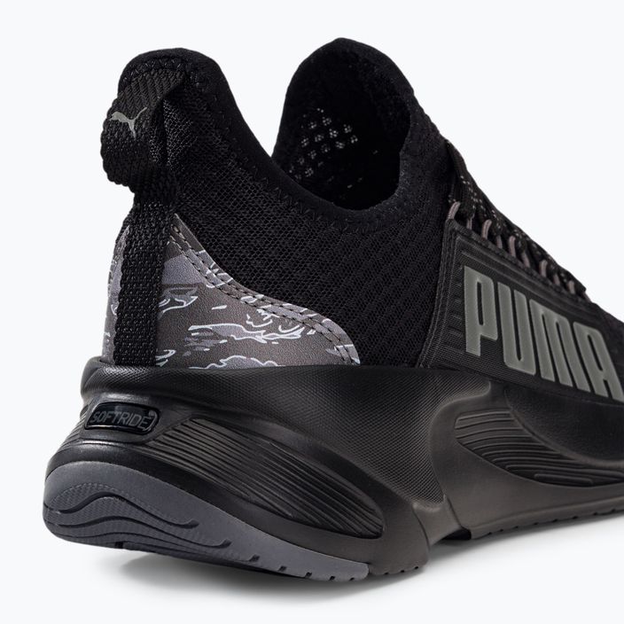 Мъжки обувки за тренировка PUMA Softride Premier Slip On Tiger Camo black 378028 01 12