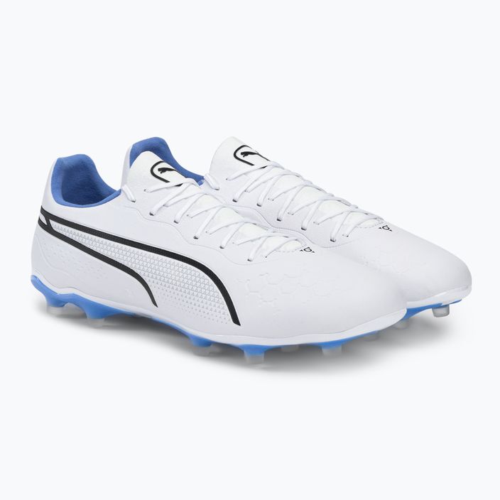 PUMA King Pro FG/AG мъжки футболни обувки бели 107099 01 4