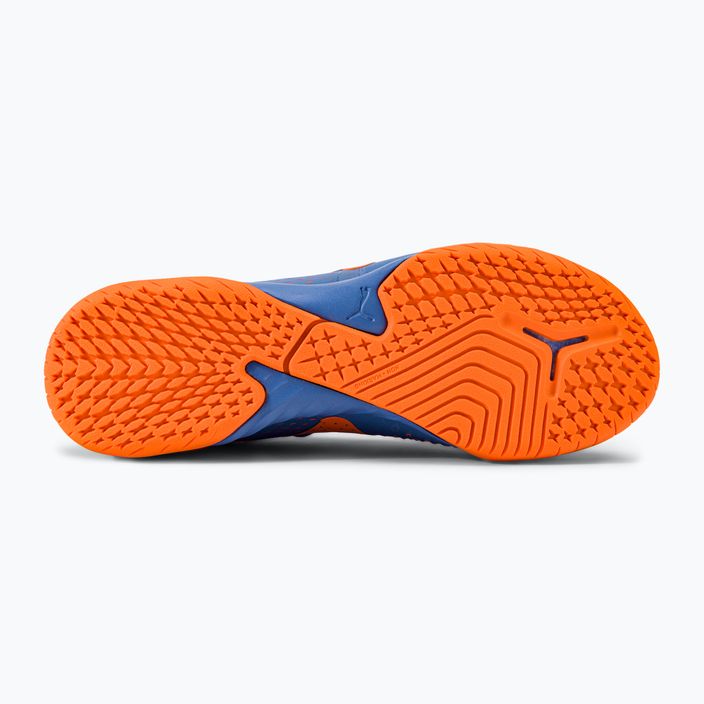 Детски футболни обувки PUMA Future Match IT+Mid JR синьо/оранжево 107198 01 5
