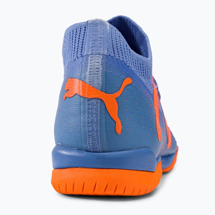Детски футболни обувки PUMA Future Match IT+Mid JR синьо/оранжево 107198 01 9