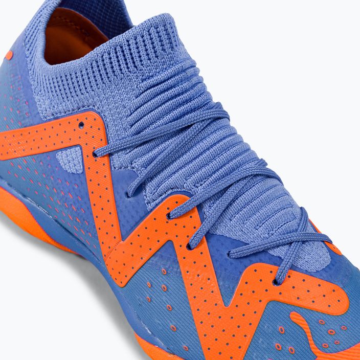 Детски футболни обувки PUMA Future Match IT+Mid JR синьо/оранжево 107198 01 10