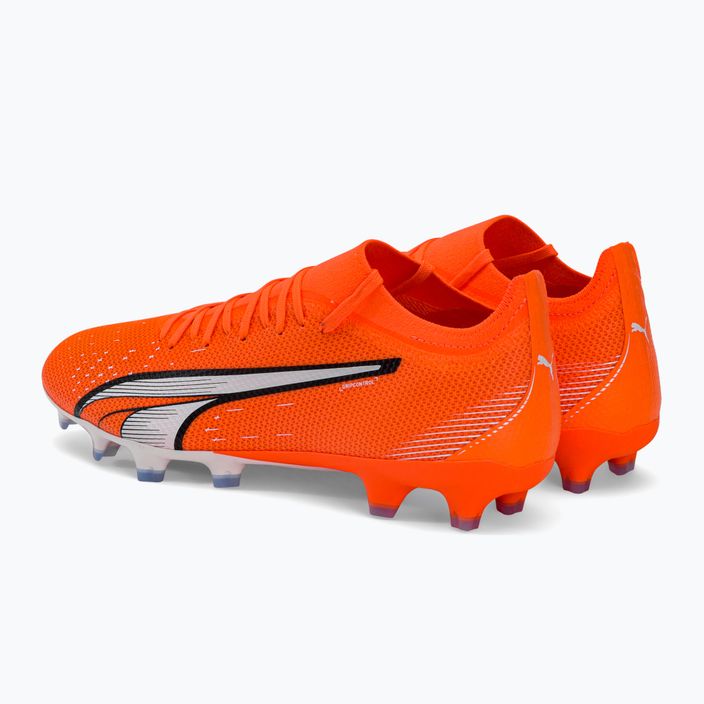 Мъжки футболни обувки PUMA Ultra Match FG/AG orange 107217 01 3