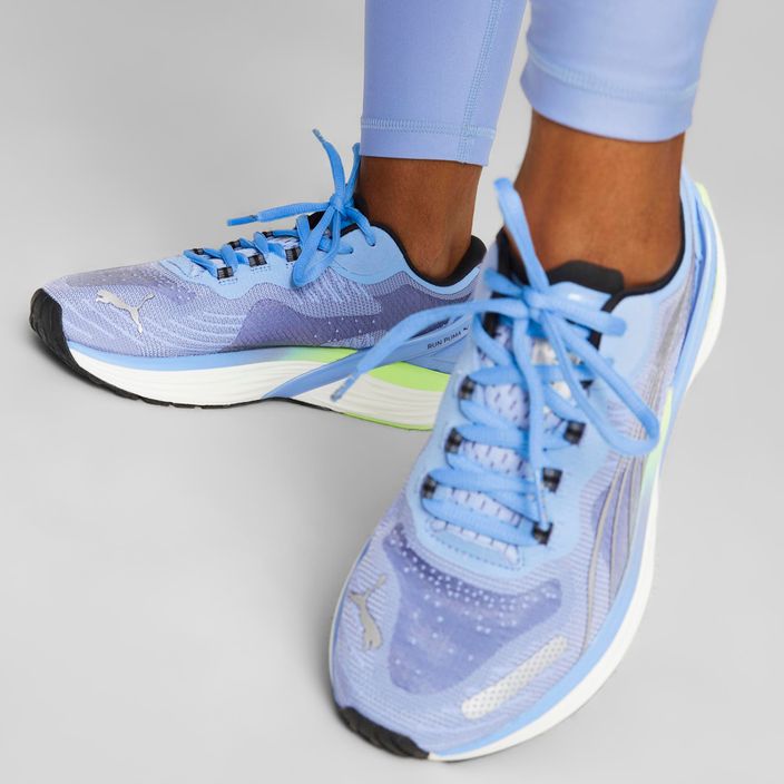 Дамски обувки за бягане PUMA Run XX Nitro blue-purple 376171 14 2