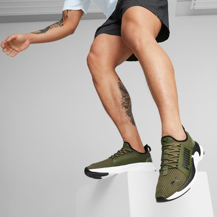 Мъжки обувки за тренировка PUMA Softride Premier Slip On Tiger Camo green 378028 03 3