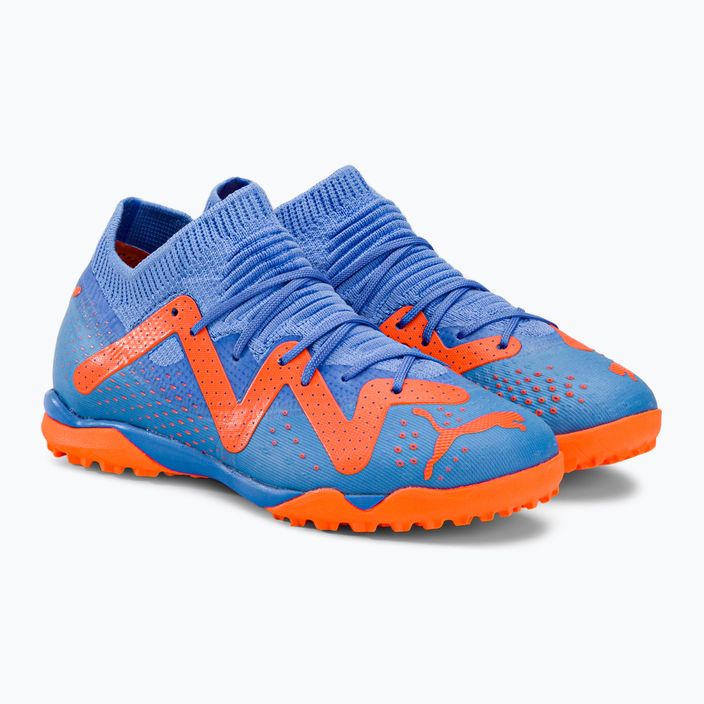 Детски футболни обувки PUMA Future Match TT+Mid JR синьо/оранжево 107197 01 4