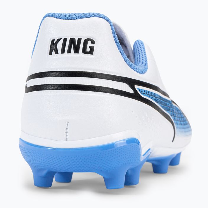 PUMA King Match FG/AG детски футболни обувки бели 107266 01 8
