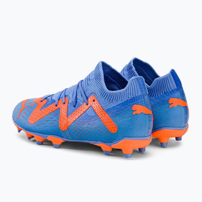 Детски футболни обувки PUMA Future Match FG/AG JR синьо/оранжево 107195 01 3
