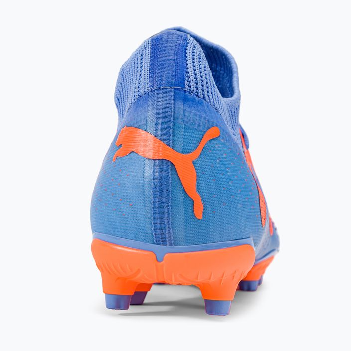 Детски футболни обувки PUMA Future Match FG/AG JR синьо/оранжево 107195 01 9