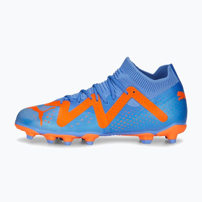 Детски футболни обувки PUMA Future Match FG/AG JR синьо/оранжево 107195 01 10