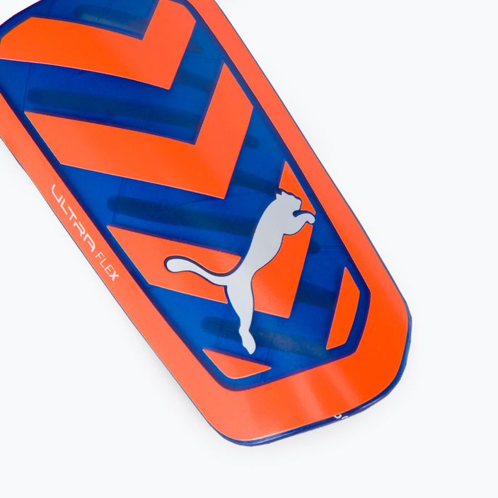 PUMA Ultra Flex Sleeve предпазители за подбедрици ultra orange/blue glimmer 4