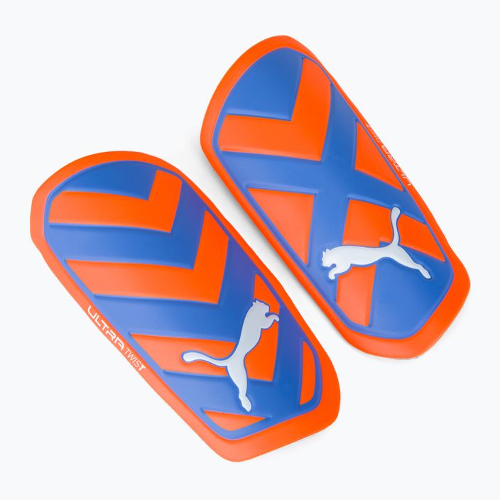 PUMA Ultra Twist ръкавни предпазители за пищялки ultra orange/blue glimmer 3