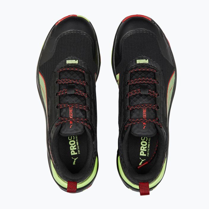 Мъжки обувки за бягане PUMA Obstruct Profoam Bold puma black/puma red/fast yellow 15