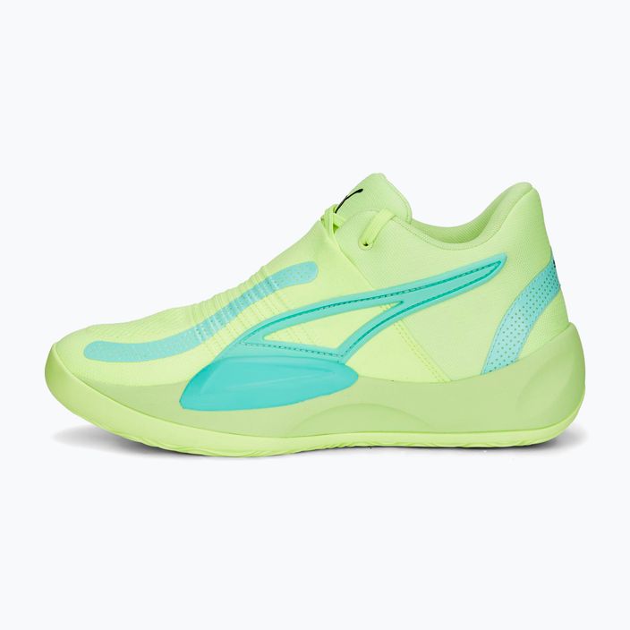Мъжки баскетболни обувки PUMA Rise Nitro fast yellow/electric peppermint 11