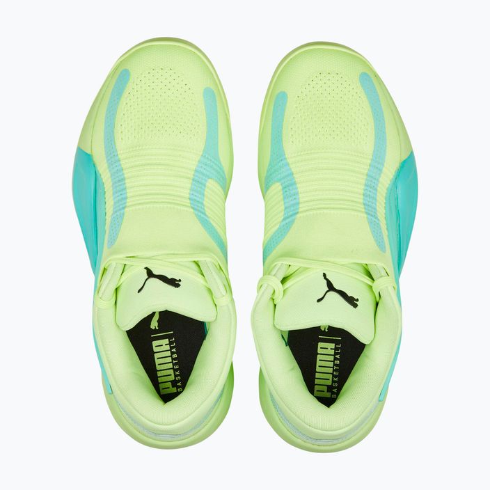Мъжки баскетболни обувки PUMA Rise Nitro fast yellow/electric peppermint 15