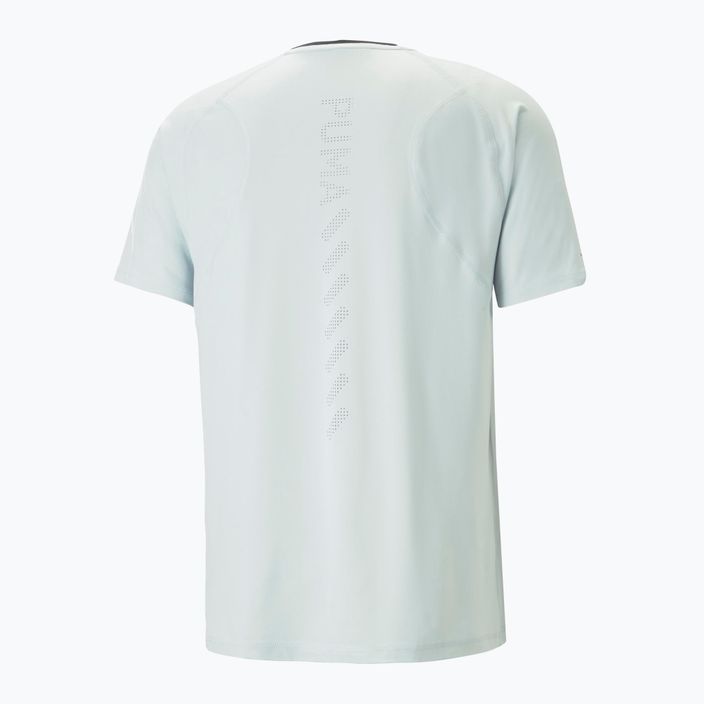 Мъжка тениска за бягане PUMA Run Cloudspun сива 523269 80 2