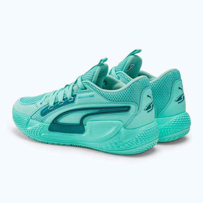 Мъжки баскетболни обувки PUMA Court Rider electric peppermint/green lagoon 3