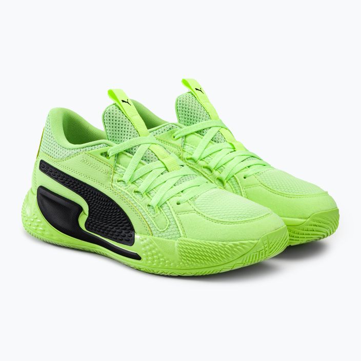 Мъжки баскетболни обувки PUMA Court Rider Chaos green 378269 01 7