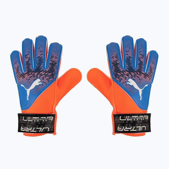 Вратарска ръкавица PUMA Ultra Grip 4 RC ultra orange/blue glimmer