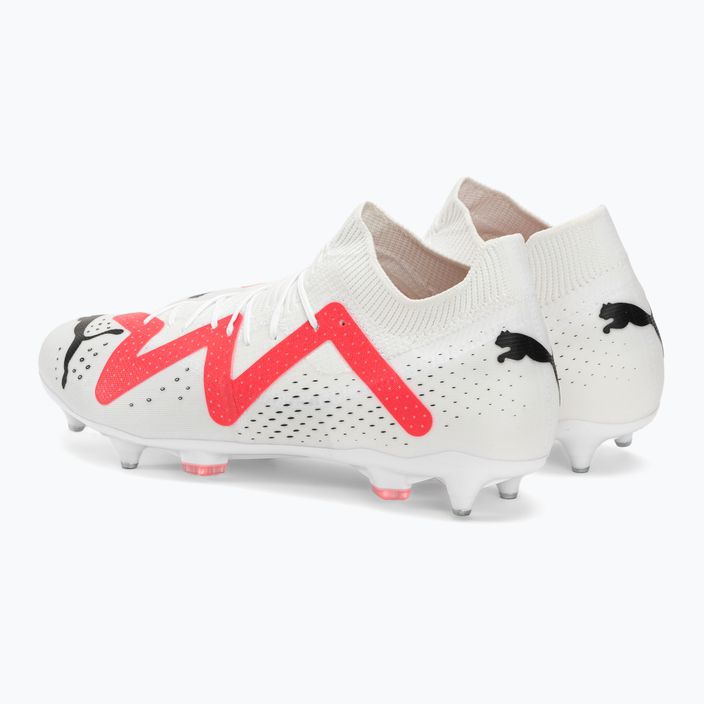 PUMA Future Match MXSG мъжки футболни обувки puma white/puma black/fire orchid 3