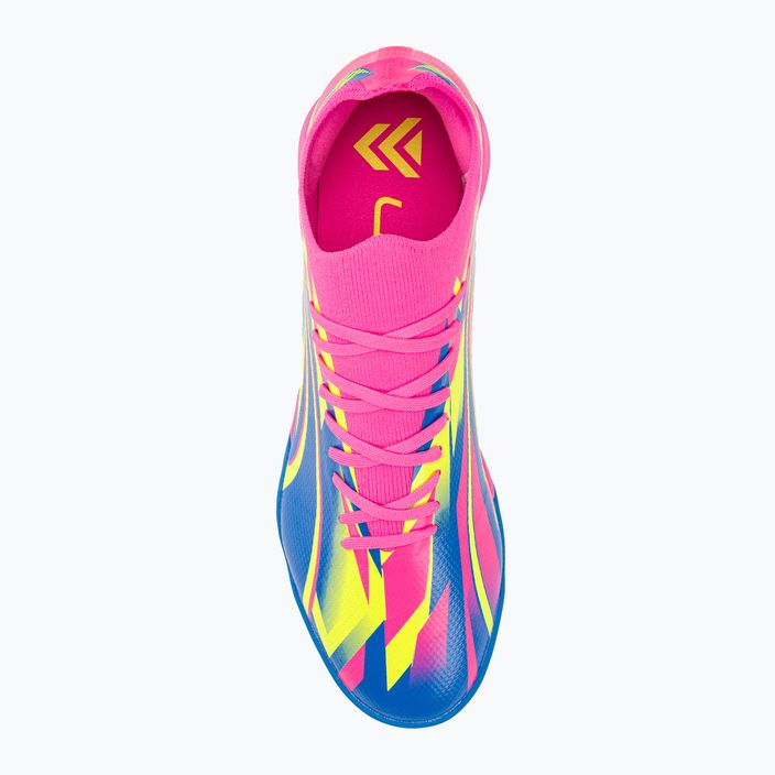 Мъжки футболни обувки PUMA Ultra Match Energy TT, светещо розово/жълт алармен цвят/ултра синьо 8